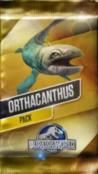 Orthacanthus VIP Pack, Jurassic World: The Game Wiki