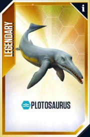 Plotosaurus Card