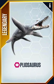 Pliosaurus Card