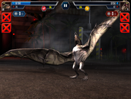 A defeated Tapejara in Battle Stage 11