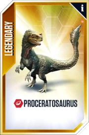 Proceratosaurus Card