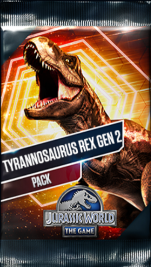 Tyrannosaurus Gen 2 can be - Jurassic World: The Game