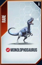 Monolophosaurus Card