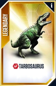 Tarbosaurus Card
