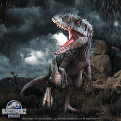Selina_17 on X: Indominus Rex in Jurassic World: The Game.   / X