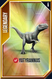 Yutyrannus Card