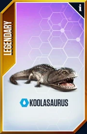 Koolasaurus Card