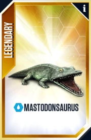 Mastodonsaurus Card