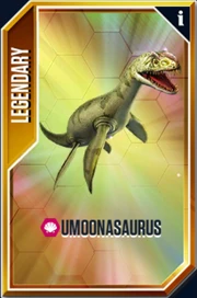 Umoonasaurus Card