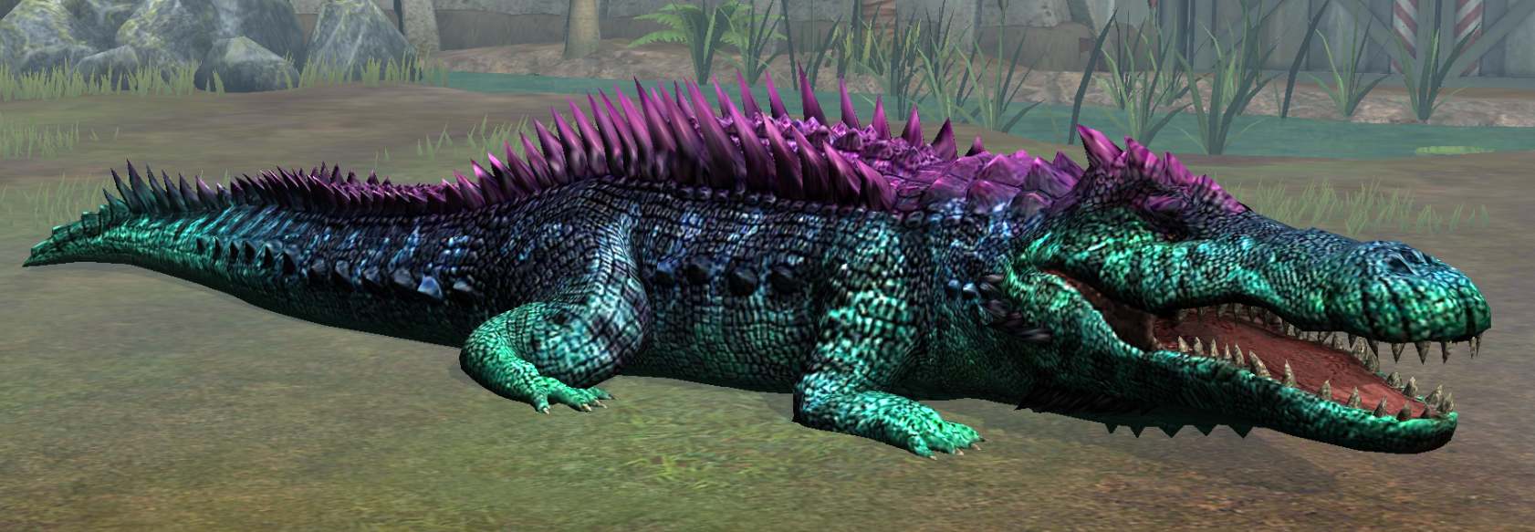 Beautiful max level Deinosuchus I tamed, I just wanted to share