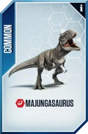 Majungasaurus Card