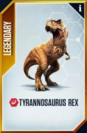 Tyrannosaurus rex Card