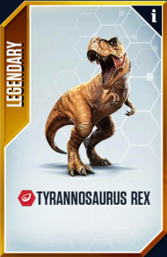 How to unlock t rex in jurassic world the game outlet