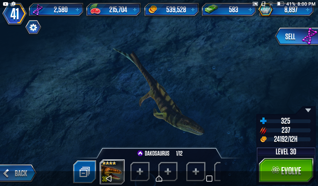 Orthacanthus VIP Pack, Jurassic World: The Game Wiki