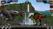 Idominus.png (878 KB) Level 20 Indominus rex vs Level 31 Ostafrikasaurus
