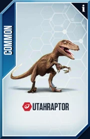 Utahraptor Card