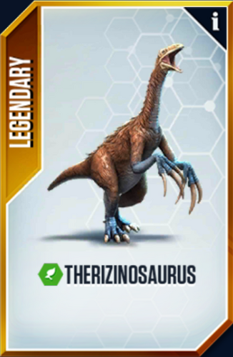 Therizinosaurus Card