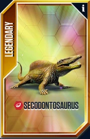 Secodontosaurus Card