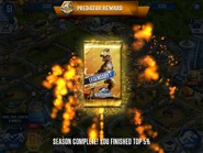 End of Tournament Reward