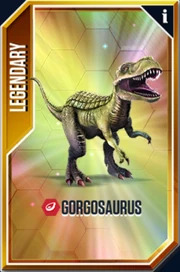 Gorgosaurus Card