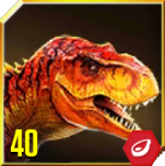 Jurassic World O Jogo 🦖 Tiranossauro Rex Level Maximo 40