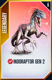 Indoraptor Gen 2 Card