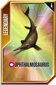 Ophthalmosaurus Card