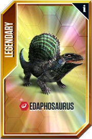 Edaphosaurus Card