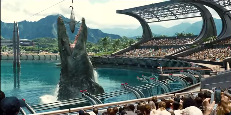 Jurassic world hot sale mosasaurus australia