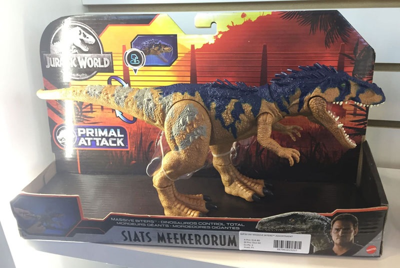 Jurassic World Dinossauros Mordedores Gigantes sortimento - MATTEL