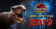 Jurassic Park Builder Happy New Year 2019