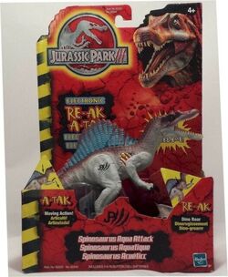 jurassic park 3 toys spinosaurus