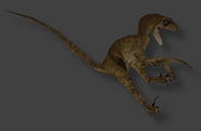 Female velociraptor from the TLW JP game