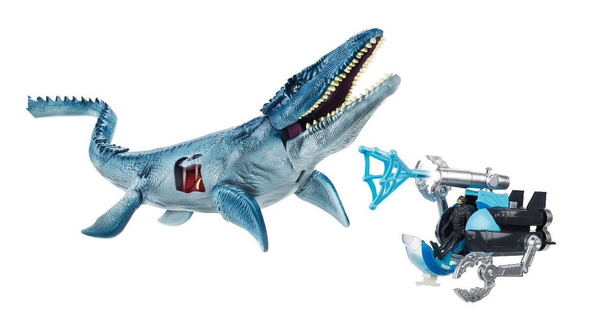 Mosasaurus (Chomper)(Jurassic World by Hasbro) – Dinosaur Toy Blog