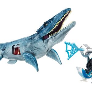 jurassic world mosasaurus plush