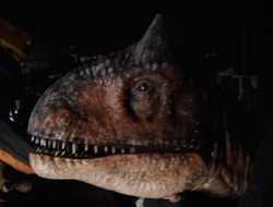 Jurassic Vault on X: Carnotaurus, originally featured in the The Lost World  novel but not the film, and initially planned to appear in Jurassic Park  III, finally made it's on screen debut