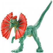 A basic Dilophosaurus mini-figure