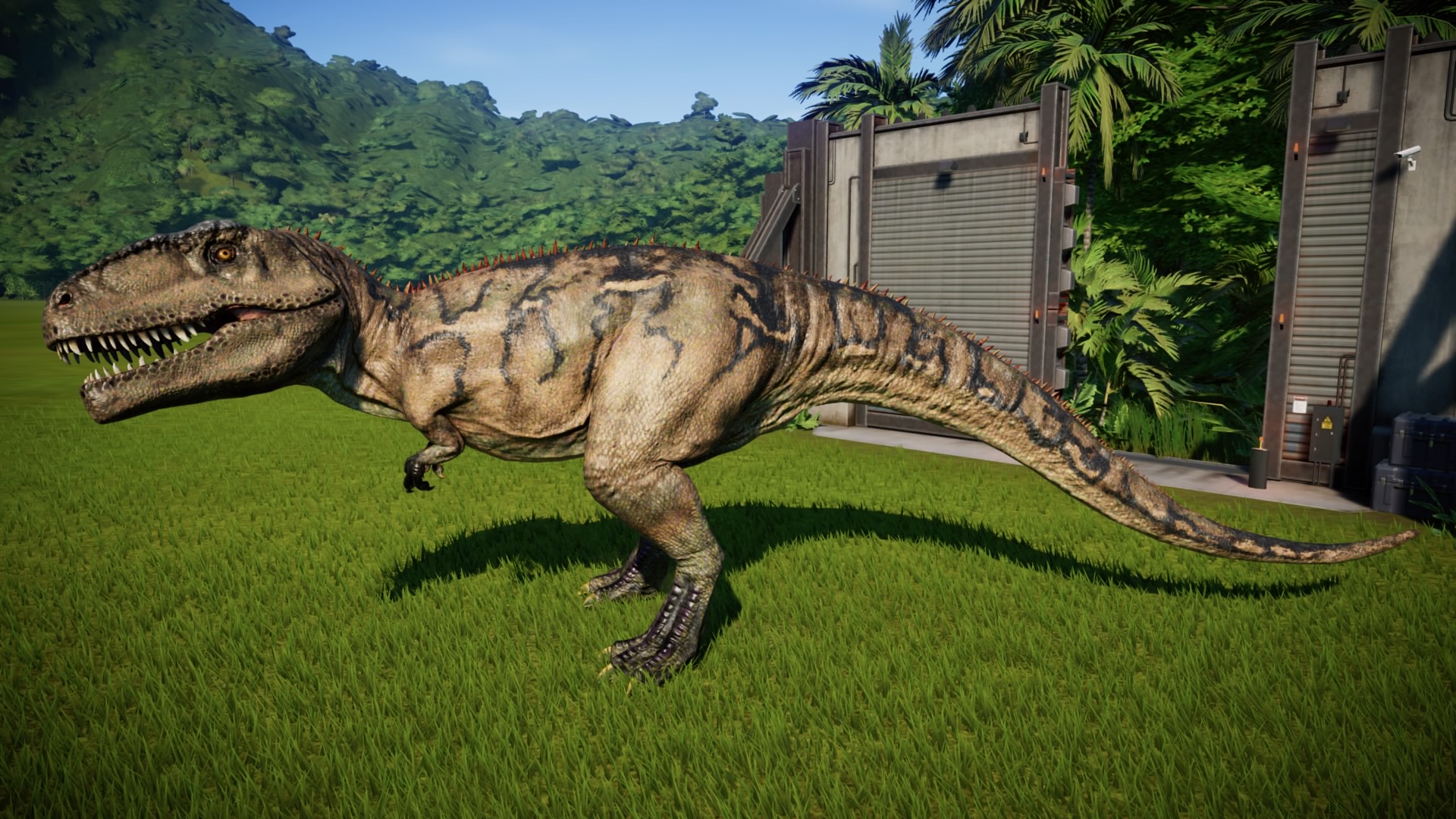 giganotosaurus jurassic world evolution