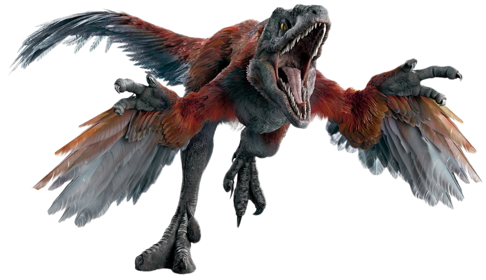 Velociraptor Feathers Jurassic Park