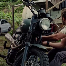 triumph scrambler jurassic park