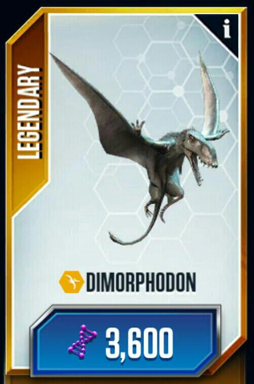 dimorphodon jurassic world the game