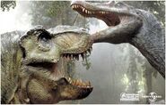 Tyrannosaurus rex v.s spinosaurus 2