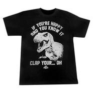 T. rex joke shirt