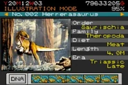 Herrerasaurus from Jurassic Park III: Park Builder.