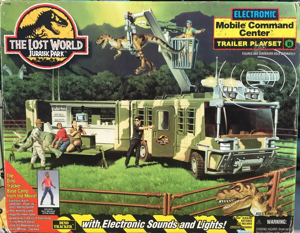 Jurassic Park 3 - Véhicule Diecast Hasbro - Mobile Command Center