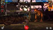 Level 29 Prionosuchus vs level 29 T. rex