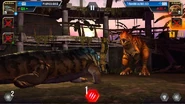 Level 29 Prionosuchus vs level 29 T. rex