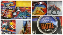 Товары от Mattel, раскрывшие новый проект, под названием "Битва в Биг-Рок".