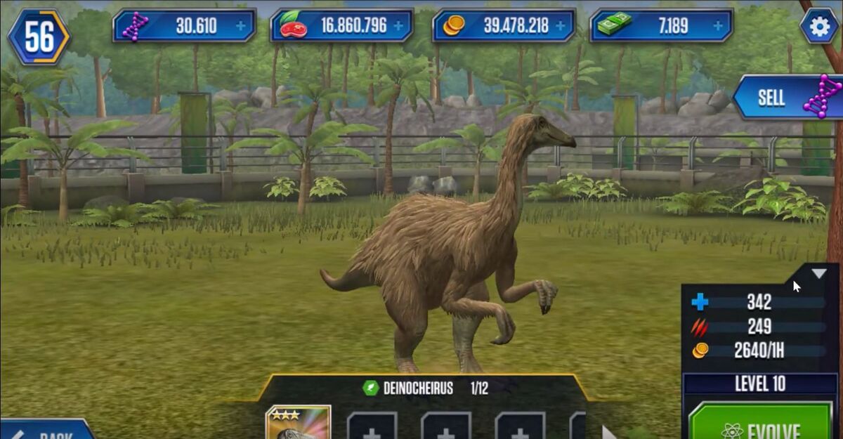 Deinocheirus, Jurassic Park Wiki