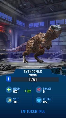 JW Alive Lythronax